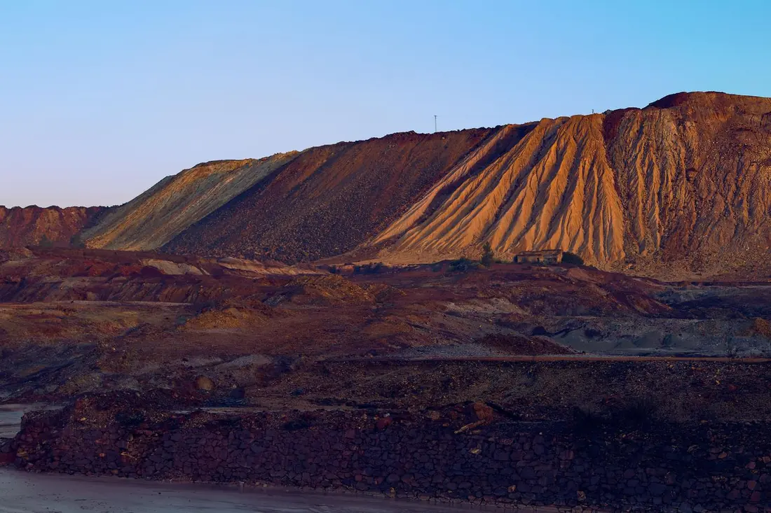 Mineral-rich landscape at a MineDada-affiliated site, reflecting the scale of the opportunities we work on